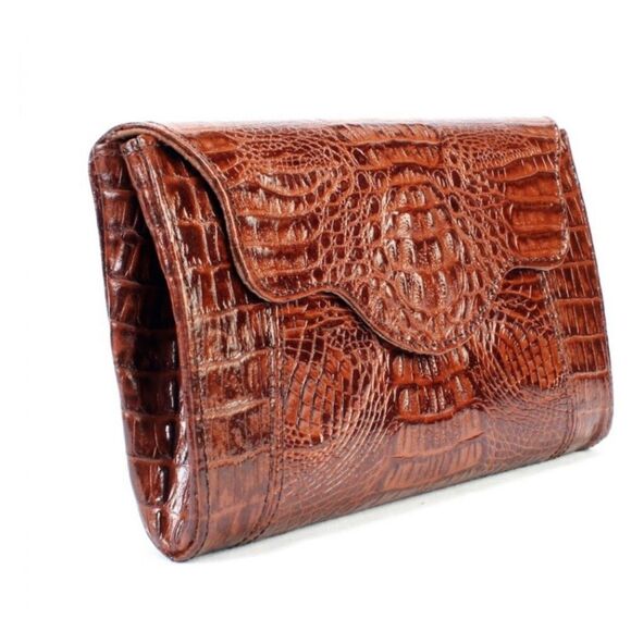 VEARI VEGAS NIGHTS ALLIGATOR WALLETS CLUTCH NEW - Picture 2 of 11